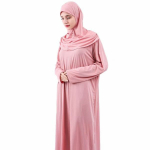 roze Gebedskleding ééndelig /abaya pray dress