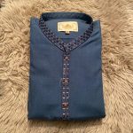 Sarwal Qamis kleding voor de islamitische. Large. Blue