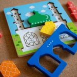 Moskee houten puzzel kinderen speelgoed
