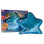 My Dua’ Pillow Flippable Sequins Blue & Silver (Desidoll Company)