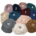 XXL Crepe/Chiffon Sjaal