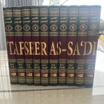 Tafsir Tafseer As Sadi 10 Volumes (NEW REVISED 3rd EDITION) – Full Tafsir As Sadi (IIPH) zonder omhulsel ,box minimaal beschadigd