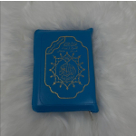 quran 10x14 cm in hoesje blue