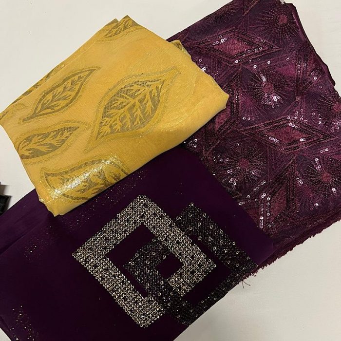 Somalian Dirac yellow purple - Image 1