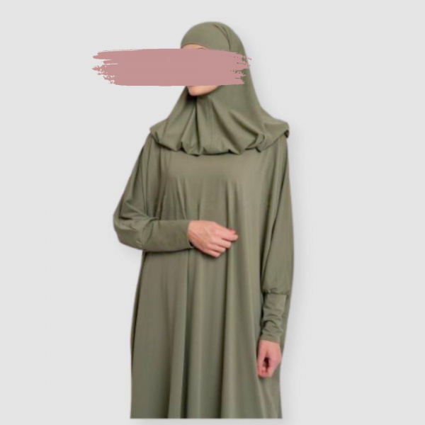 Burqini Jilbaab Olive - Image 1