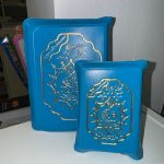 Quran blauw met ritshoes - Image 2