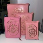 Quran licht roze met ritshoes