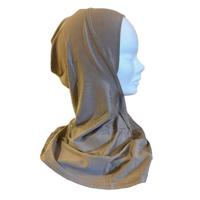 Ninja hijab kapje beige - Image 1